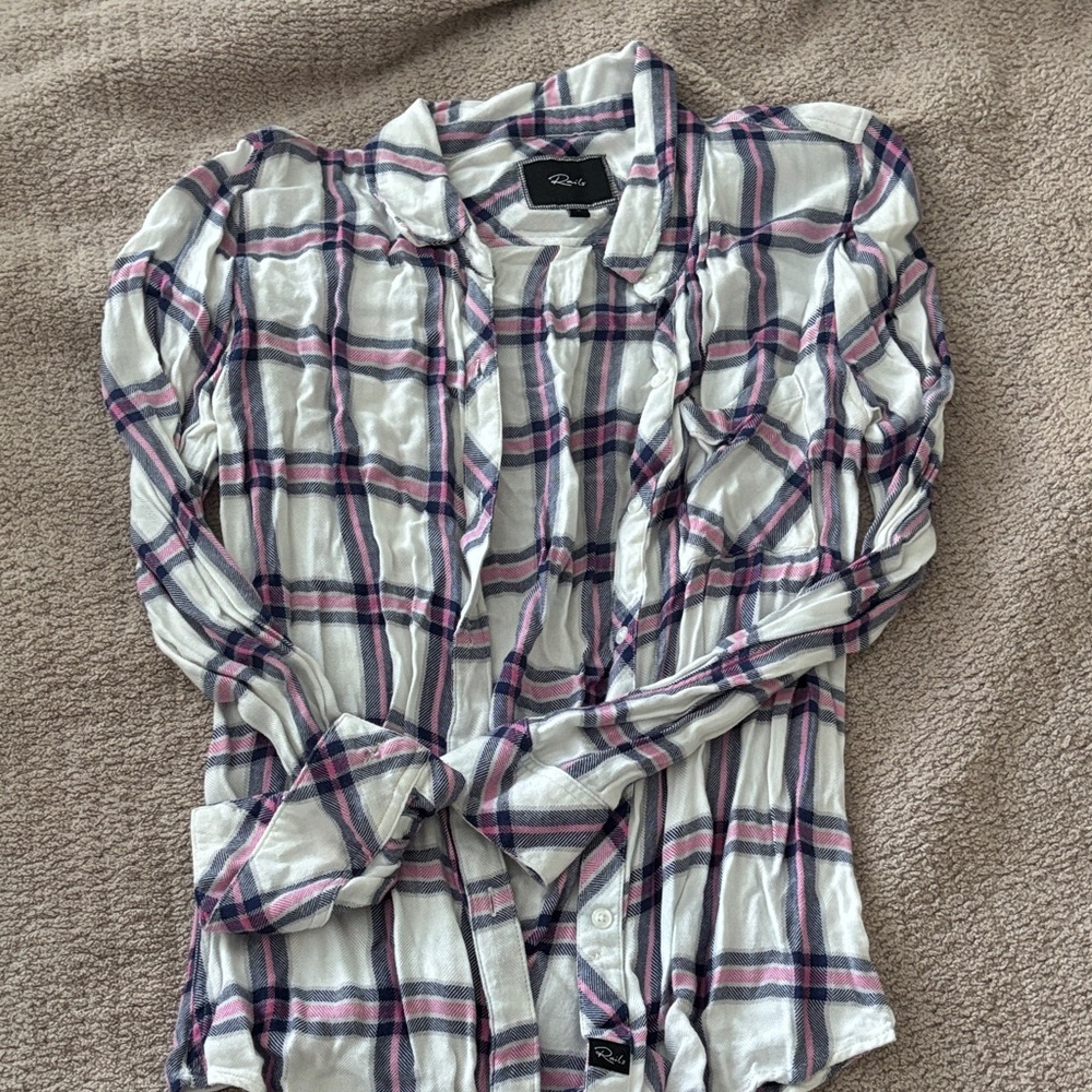 Rails flannel top